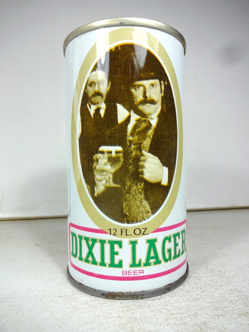 Dixie Lager - contents on front oval - Click Image to Close